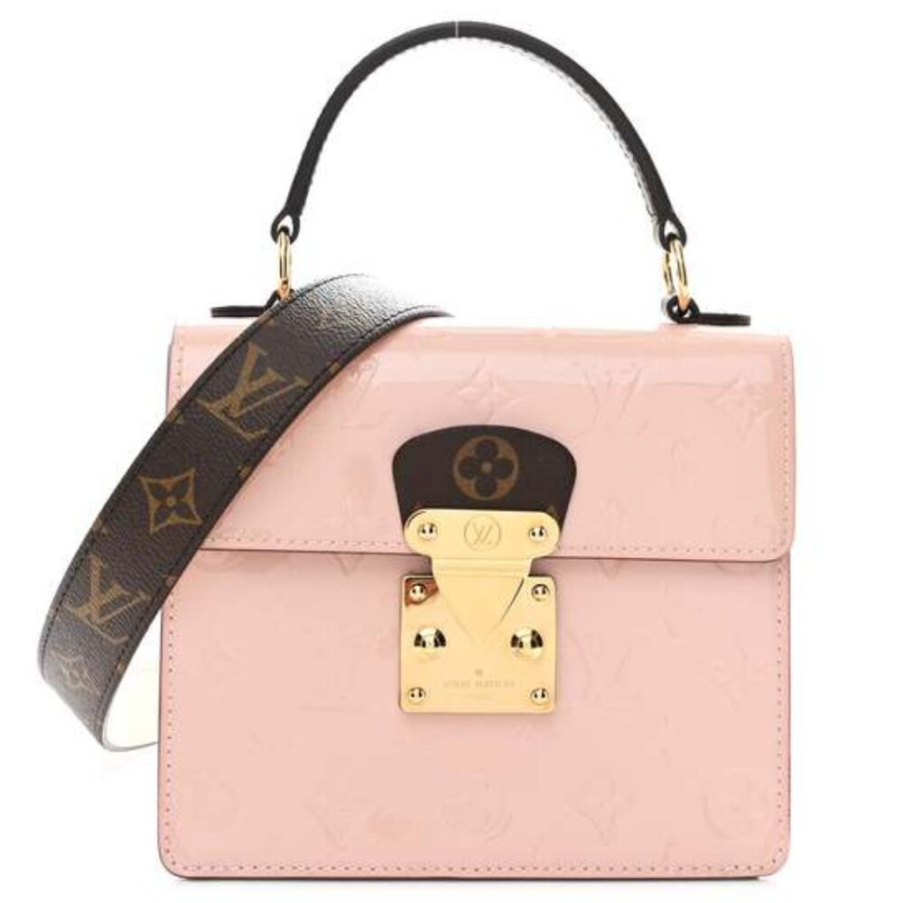 LOUIS VUITTON - PINK PATENT LEATHER - VERNIS SPRING STREET BAG